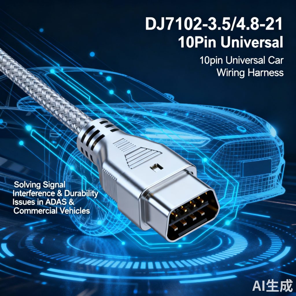 DJ7102-3.5/4.8-21 10Pin Universal Car Wiring Harness: Solving Commercial & ADAS Pain Points