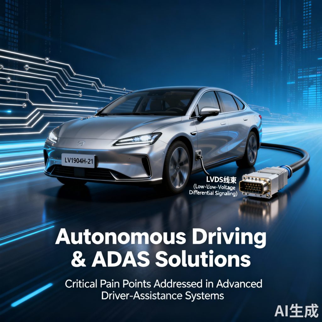 LV1904H-21 LVDS Harness: Solve Connectivity Challenges in ADAS & Commercial Vehicles (Universal Models)