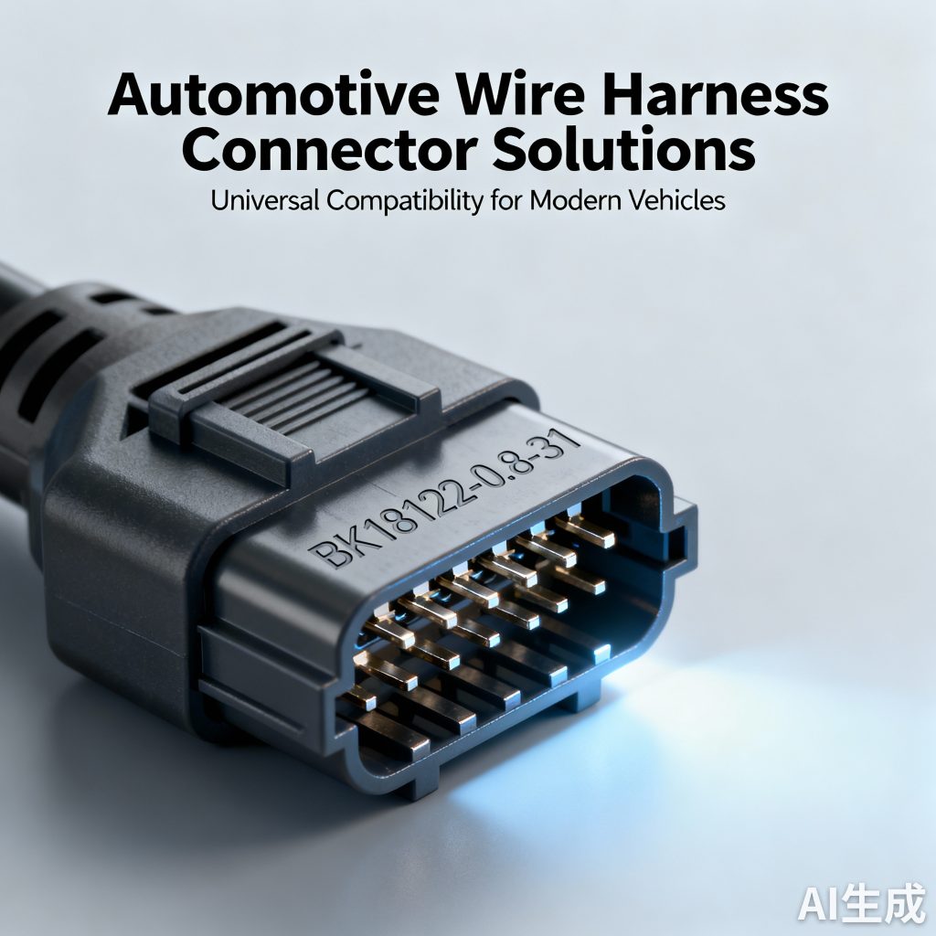 BK18122-0.8-31 Pin Socket: Universal Connector for Modern Automotive Wire Harness Needs