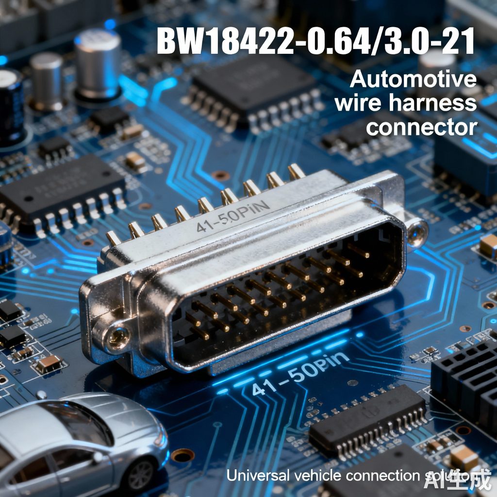 BW18422-0.64/3.0-21: A Versatile 41-50Pin Automotive Wire Harness Connector for Universal Vehicles in the Electrification Era