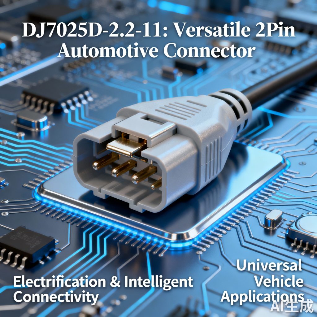 DJ7025D-2.2-11 2Pin Automotive Harness Connector: Universal Compatibility for Modern Vehicle Electrification & Connectivity Trends