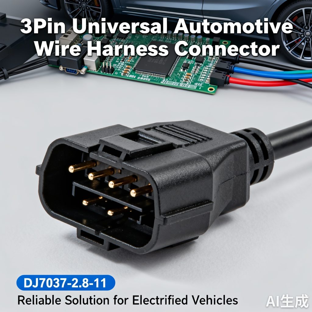 DJ7037-2.8-11 3Pin Universal Automotive Wire Harness Connector: Meeting Modern Vehicle Connectivity Demands