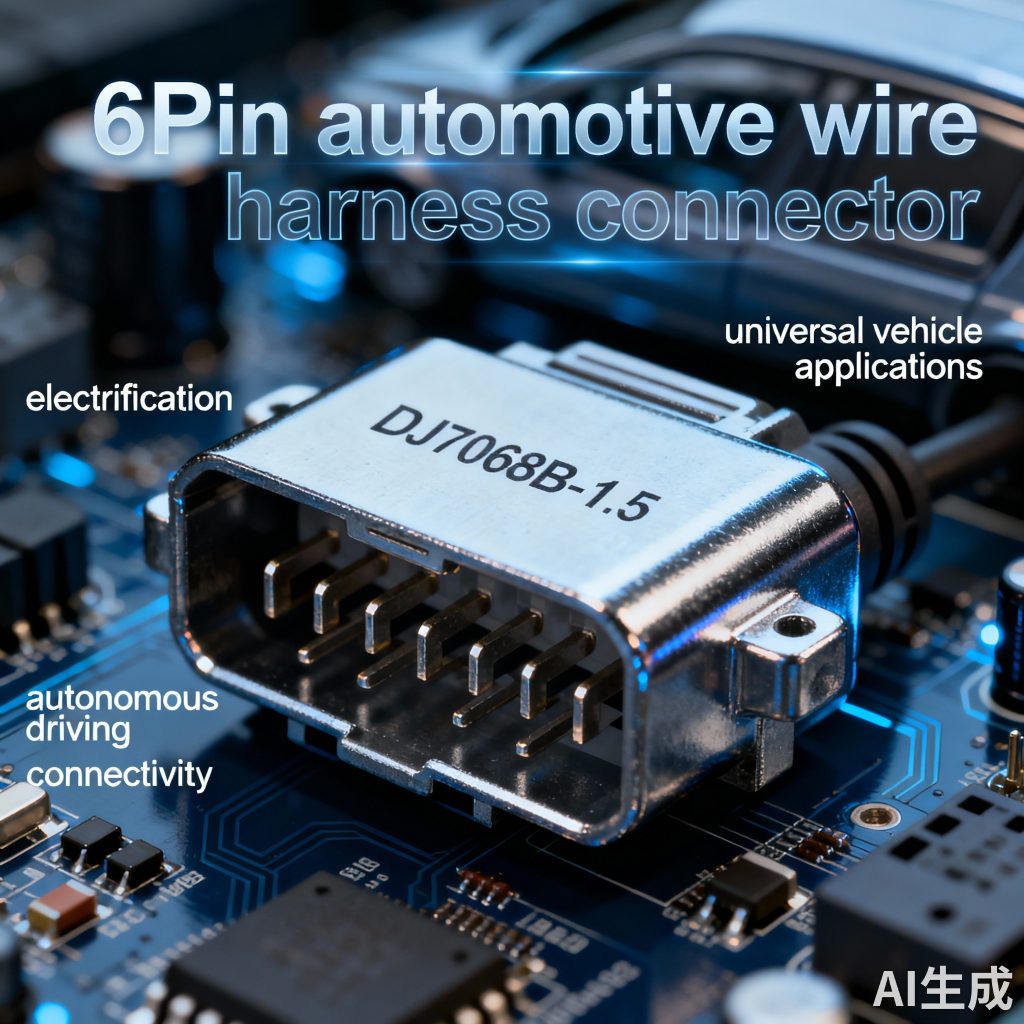 DJ7068B-1.5 6Pin Automotive Wire Harness Connector: Versatility for Universal Vehicles in Evolving Auto Industry