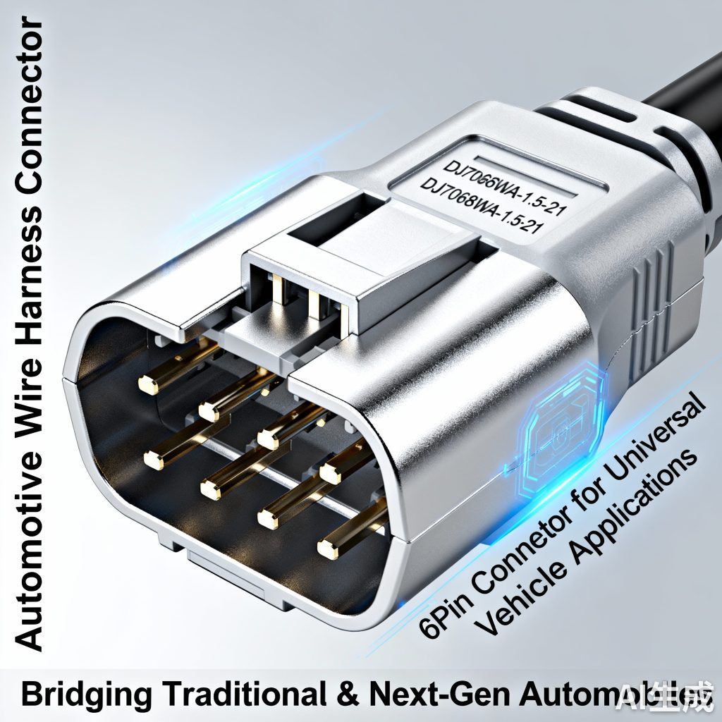 DJ7068WA-1.5-21 6Pin Automotive Wire Harness Connector: Universal Vehicle Compatibility in the EV & ADAS Age