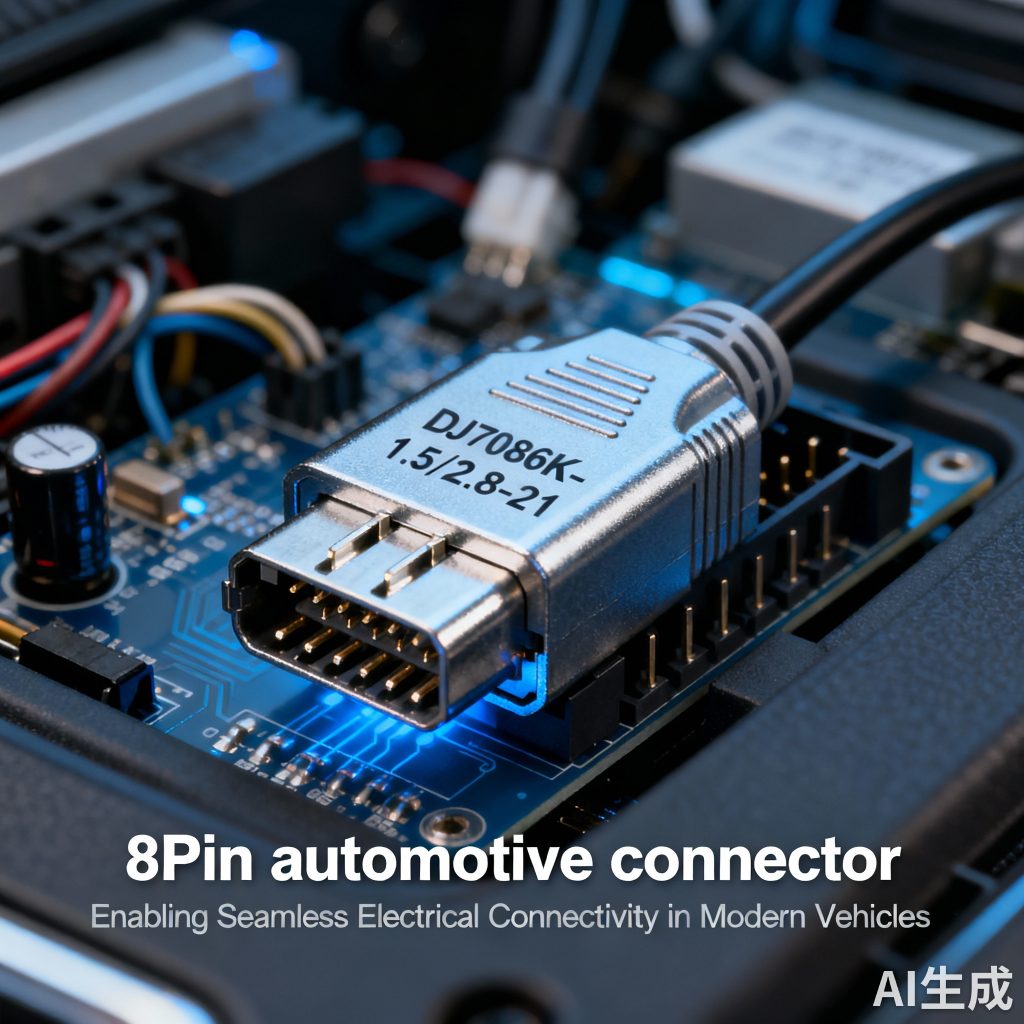 DJ7086K-1.5/2.8-21: 8Pin Universal Automotive Wire Harness Connector for Modern Vehicle Demands