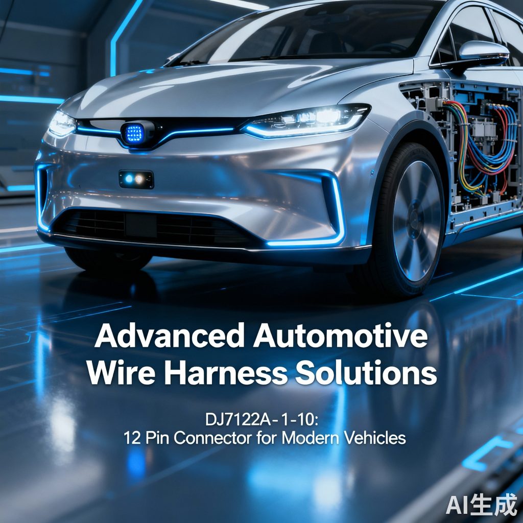 DJ7122A-1-10 12Pin Universal Vehicle Automotive Wire Harness Connector: Powering Modern Vehicle Electrification