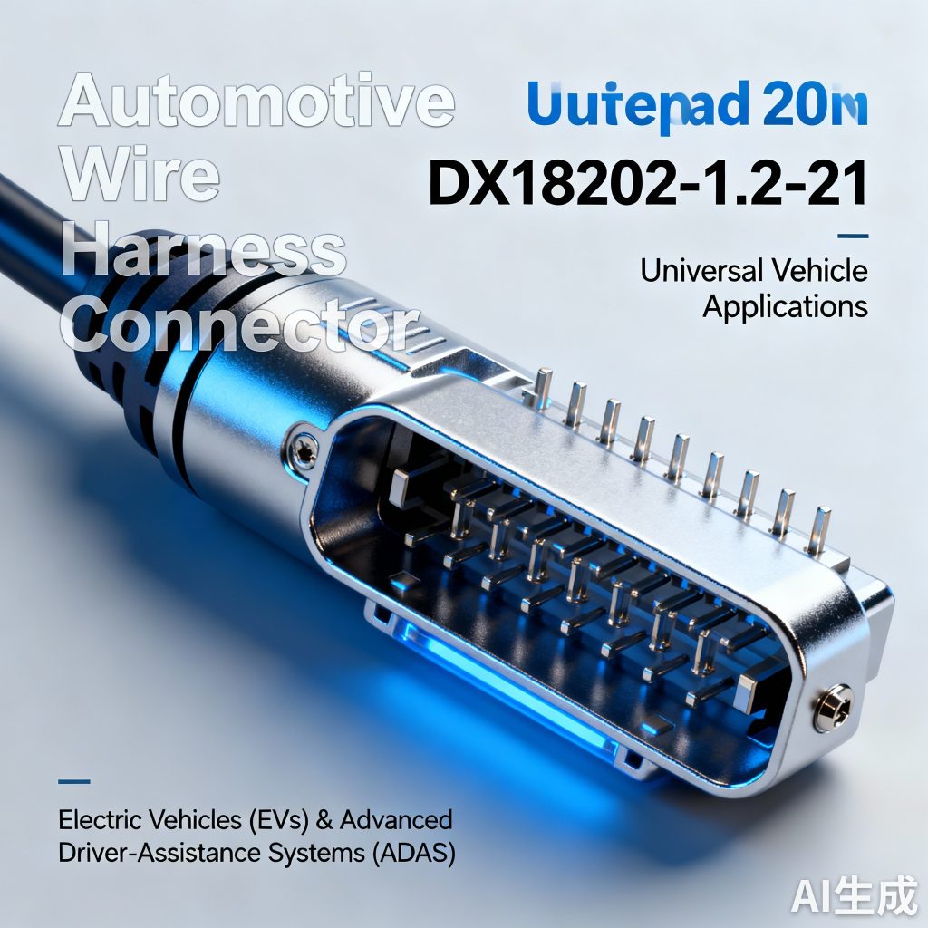 DX18202-1.2-21 20Pin Automotive Wire Harness Connector: Meeting Universal Vehicle Needs in the EV and Smart Mobility Era