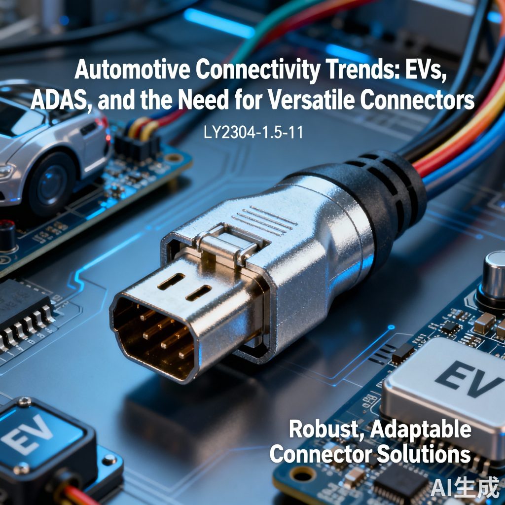 LY2304-1.5-11 4Pin Automotive Wire Harness Connector: Universal Adaptability in the Electric Vehicle Era